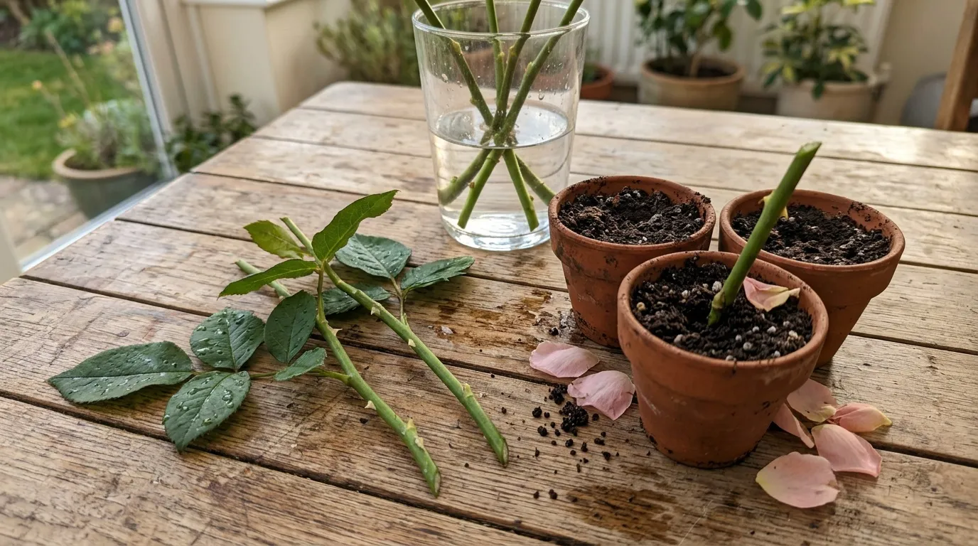 Boutures et semis de plantes