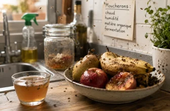 Comment éradiquer des moucherons dans une cuisine : Astuces
