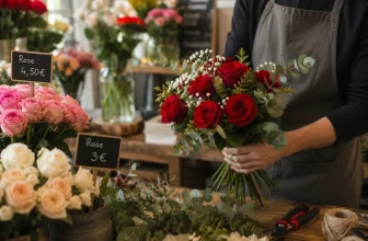 Combien coute une rose chez un fleuriste ? Prix à l’unité